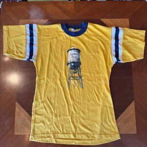 Vintage Walt Disney Studios Burbank Yellow Ringer Shirt